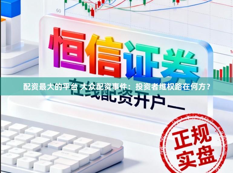 配资最大的平台 大众配资事件:投资者维权路在何方?