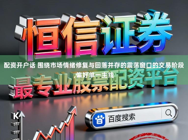 配资开户话 围绕市场情绪修复与回落并存的震荡窗口的交易阶段，偏好单一主线